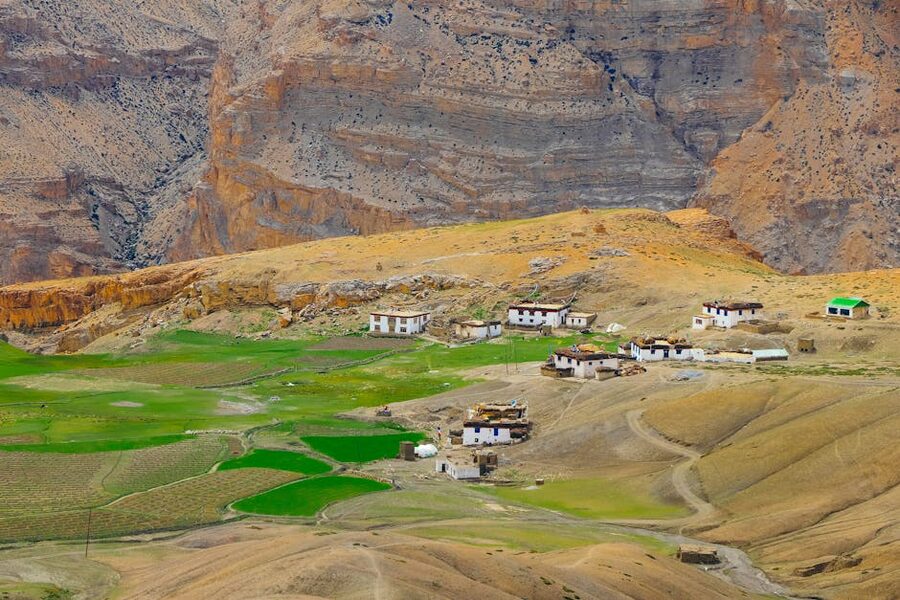 Langza village in Spiti Valley