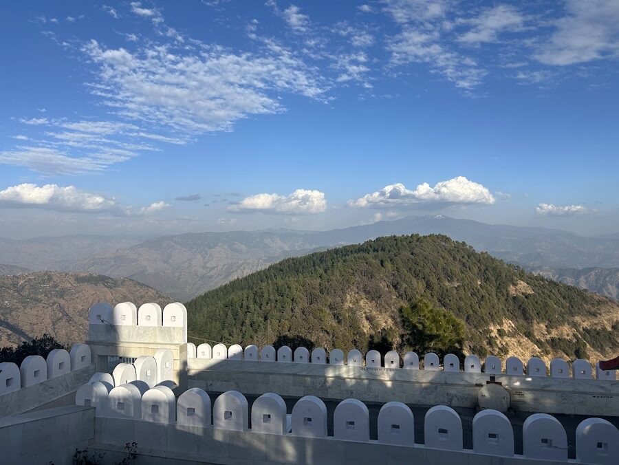 Kali Tibba Temple at Chail, Himachal Pradesh.