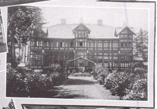 Rajgarh Villa Palace, Chail, photographed for the 1922 survey of Indian States.