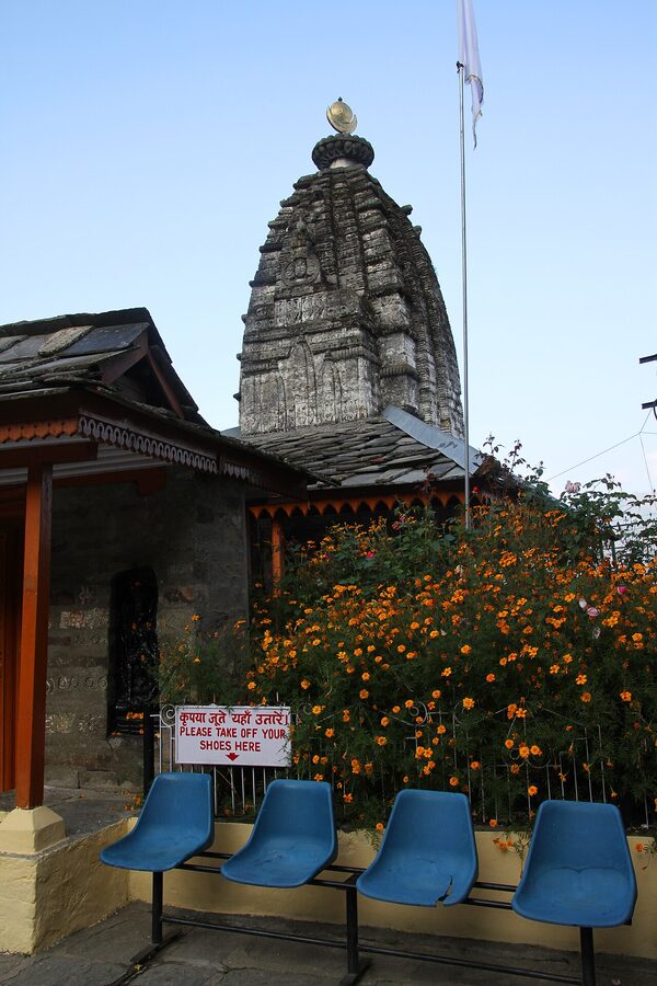 The carved tower of Bhimakali temple at Sarahan