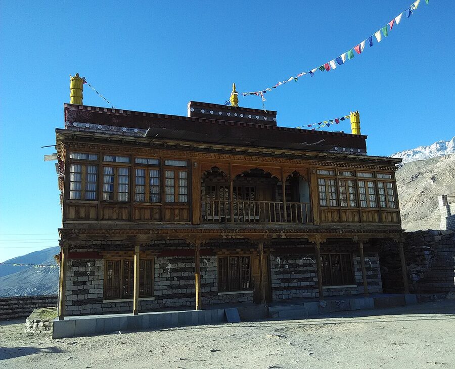 The monastery at Nako village in Kinnaur, near the Spiti border