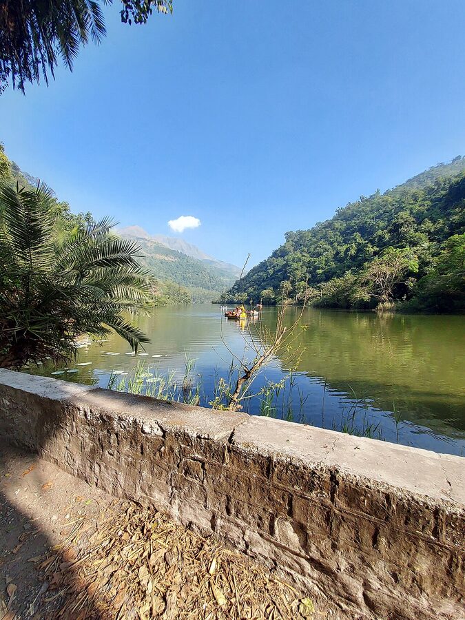 Renuka Lake in Sirmaur district, the site of the November Renuka Fair.