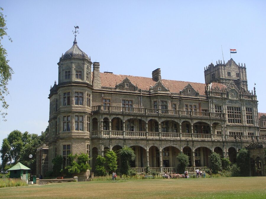 Colonial-era timber-frame architecture in Shimla