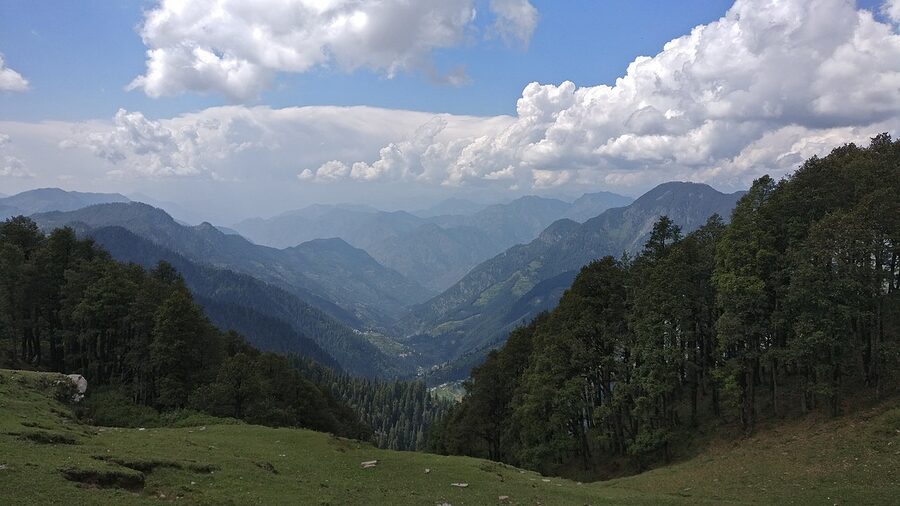 GHNP view from Jalori Pass on a clear day