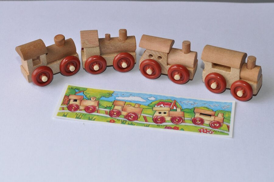 toy, toys, children toys, wooden toys, train toy, wooden train, wood, childhood, wagons, train, kinder surprise, blue wood, blue train, blue surprise, wooden to