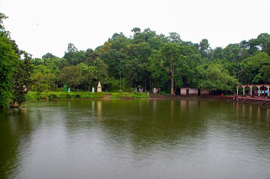 Beas Kund glacial lake under Hanuman Tibba