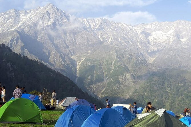 Triund Trek - Night at Triund: tents, meals, and the campsite rhythm